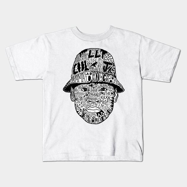 LL Cool J Kids T-Shirt by nickcocozza